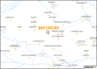 map of Shiit-Mazar