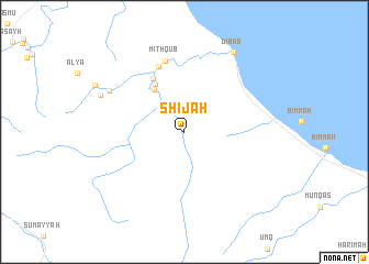 map of Shijah
