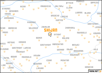 map of Shijan