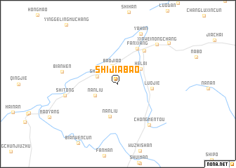 map of Shijiabao