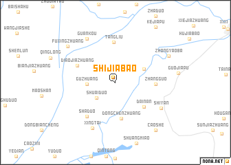 map of Shijiabao