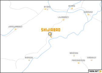 map of Shijiabao