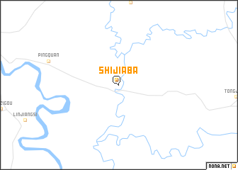 map of Shijiaba