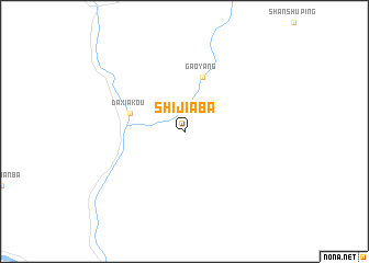 map of Shijiaba
