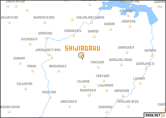 map of Shijiadawu