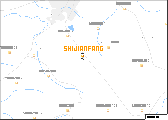 map of Shijianfang