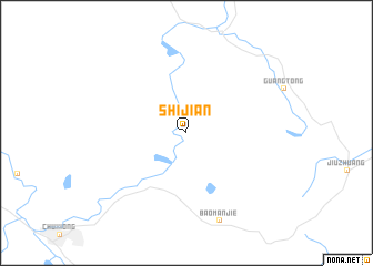 map of Shijian