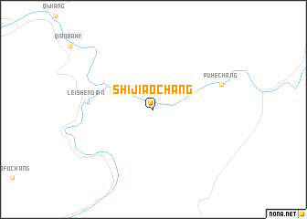 map of Shijiaochang