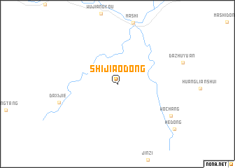 map of Shijiaodong