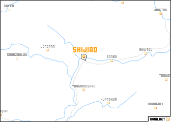 map of Shijiao