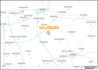 map of Shijiaqiao