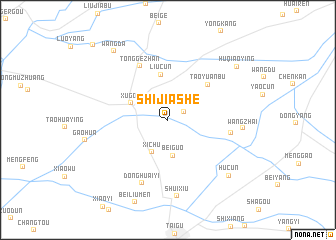 map of Shijiashe