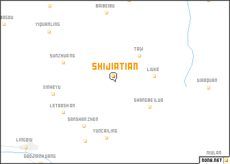 map of Shijiatian