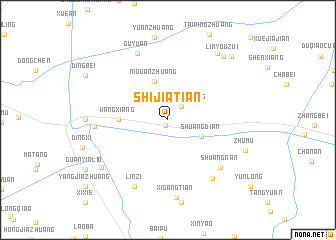 map of Shijiatian
