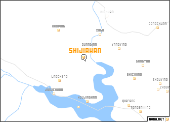 map of Shijiawan