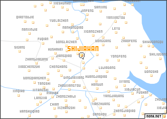 map of Shijiawan