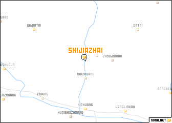 map of Shijiazhai