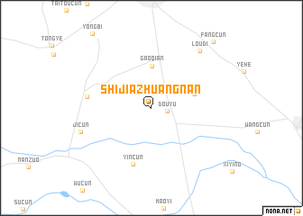 map of Shijiazhuangnan