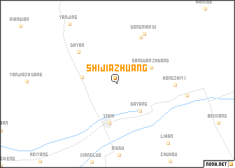 map of Shijiazhuang