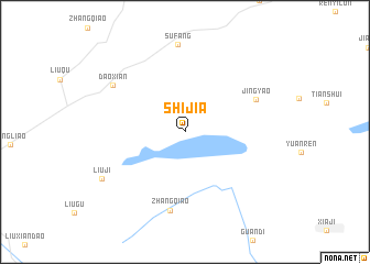 map of Shijia