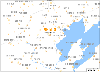 map of Shijia