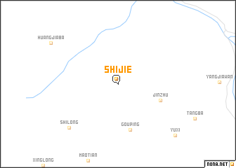 map of Shijie