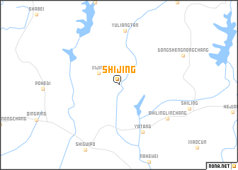 map of Shijing