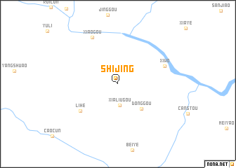 map of Shijing