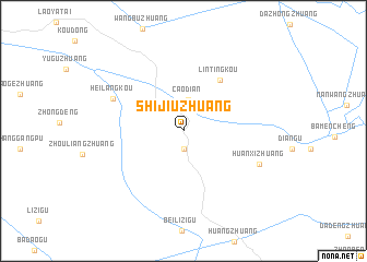 map of Shijiuzhuang