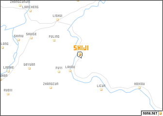 map of Shiji