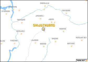 map of Shijuzhuang