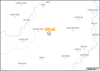 map of Shiju