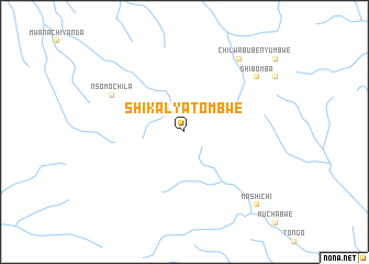 map of Shikalyatombwe