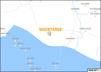 map of Shikatende