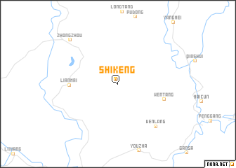map of Shikeng