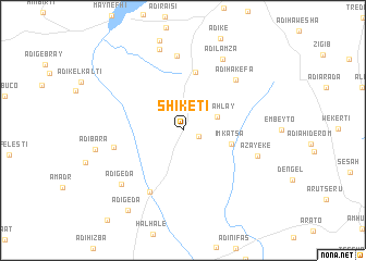 map of Shiketī