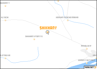 map of Shikhany