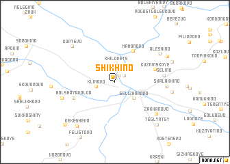 map of Shikhino