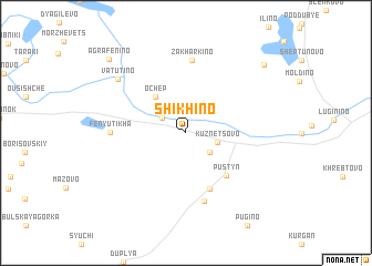map of Shikhino