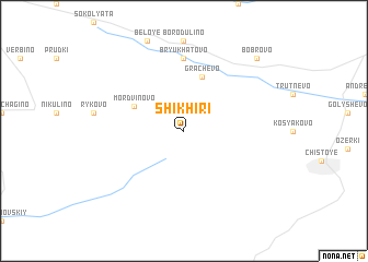 map of Shikhiri