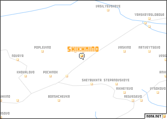 map of Shikhmino