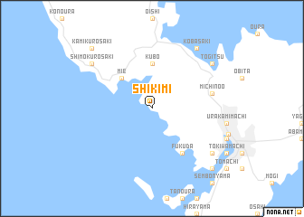 map of Shikimi