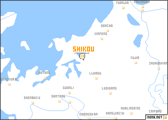 map of Shikou