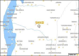 map of Shiko