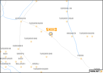 map of Shiko