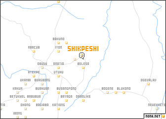 map of Shikpeshi