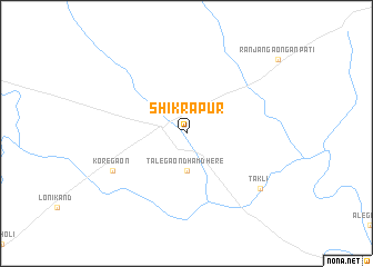 map of Shikrapur