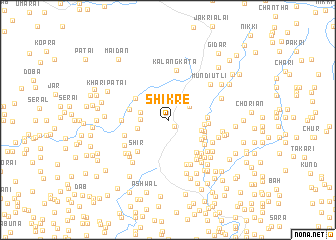 map of Shikre
