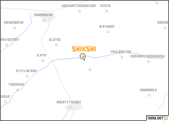 map of Shikshi