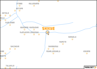 map of Shikwe